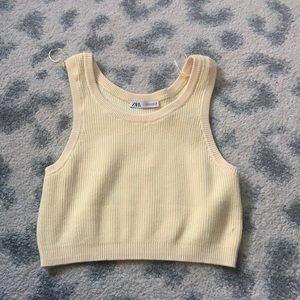 Zara Sweater Tank Top